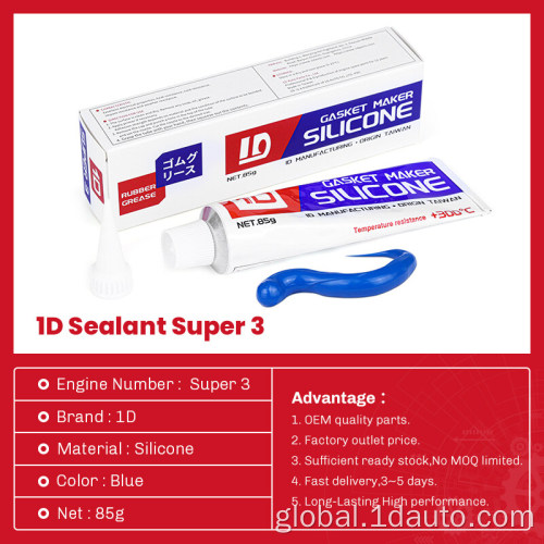 Silicone Sealant Adhesive for Engine Valve Cover Blue High Temp resistance Silicone Sealant Oil Resistance Supplier